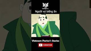 NGƯỜI VỢ BIẾNG ĂN P3  #cartoon #phimhay #animation #baihoccuocsong