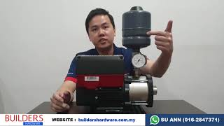 GRUNDFOS CMBE10-54 INVERTER WATER PUMP PRODUCT REVIEW (MALAYSIA)