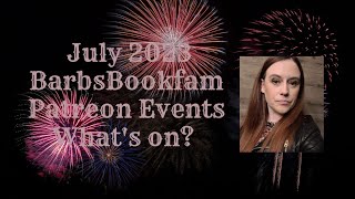 July 2023 Barbs BookFam Bookclub Events ⭐️