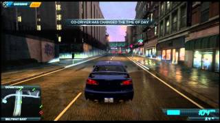 Need For Speed Most Wanted Wii U Edition gameplay #2 720p HD