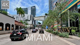 Miami Florida Downtown Drive 4K - Driving Tour Downtown to Wynwood - Vice City