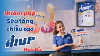 Cùng Vân Hugo khám phá sữa bột tăng chiều cao Hiup dành cho trẻ thấp còi tại bến cảng