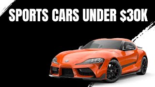 Best New Sports Cars Under $30K For You 2024