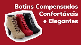 Botas de Mulher Ginova Compensadas