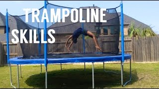 My Gymnastics Trampoline Skills | Totally Gymnastics