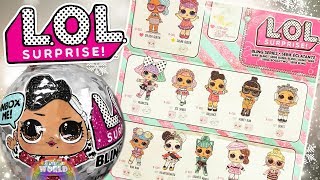 LOL Surprise BLING SERIES FULL SET CHECKLIST REVEAL | L.O.L. Holiday Series ALL NEW GLITTER DOLLS