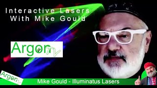 Interactive Lasers - Audience participation with Mike Gould and Illuminatus