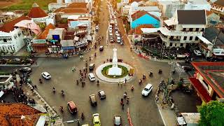 footage drone tugu jogja