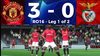 EASY WIN: Man Utd 3-0 Benfica - Champions League from FC Mobile