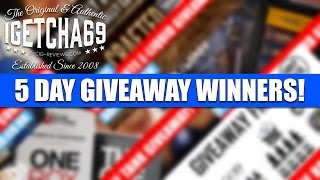 Winners Announced - 5 Day Giveaway