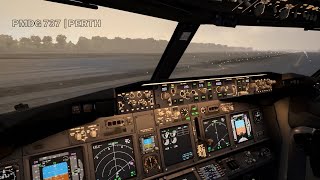 What a gusty departure looks like! PMDG737 | MSFS