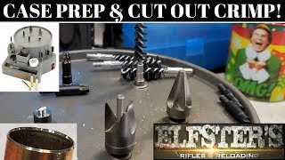 LYMAN CASE PREP CENTER XPRESS! & CUTTING OUT THE CRIMP!