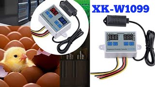 XK-W1099 Temperature & Humidity Controller setting, wiring কৰাৰ নিয়ম || Incubator ৰ বাবে || SG Rangp