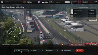 GT7 A Quickish lap at Spa Gr3 Race C