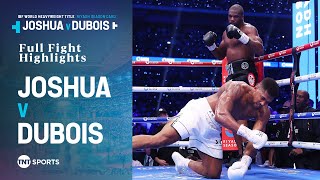 DUBOIS KNOCKS OUT JOSHUA! 🏆 | Joshua vs Dubois Fight Highlights