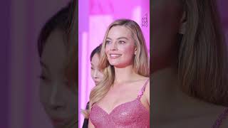 '바비' 홍보하러 와서 'K-장고춤' 보는 마고로비 #margotrobbie