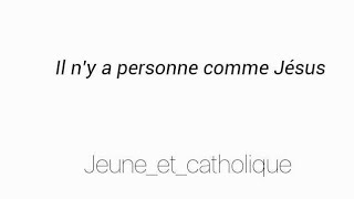 Chant catholique (louange) : «Il n'y a personne comme Jésus» de home in worship /Jeune_et_catholique