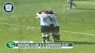 #ReservaRacing #Goles #RACING 2 - GIMNASIA 2 @LautiMartineZZZ