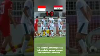 gol pertama indonesia vs irak oleh Ivan jenner