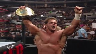 Chris Benoit vs Tazz, WWF Intercontinental Championship Raw April 3, 2000