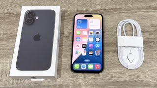 iPhone 16 Unboxing: Black!