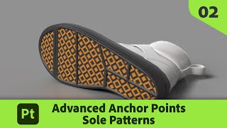 Creating Sole Patterns for Footwear with Anchor Points in Substance 3D Painter | Adobe Substance 3D