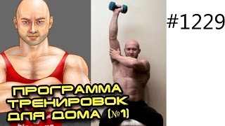 Программа тренировок подросткам для дома №1. Комплекс упражнений с гантелями в домашних условиях