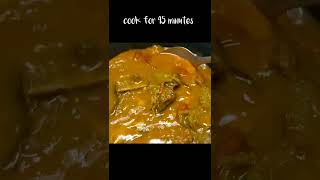 Super Easy Dish for Dinner| Gulai Anyang | Bagar #shorts