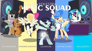 MLP: Sapphire Shores,Octavia,Vinyl ,Rara (coloratura)Songbird Serenade -Welcome To The Show