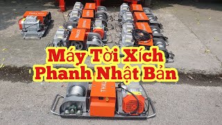 Máy Tời Xích Phanh Nhật Bản Mô Tơ Đuôi Đỏ Có Gì Khác Biệt