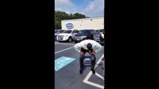 James Church takes the ALS Ice bucket Challenge