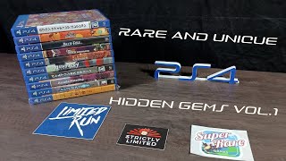 PS4 Rare and Unique Hidden Gems Vol. 1 With Reviews!!