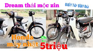 dream thái honda máy nhật chỉ 5triệu giao xe tận nhà giấy tờ đầy đủ / xe máy cũ giá rẻ