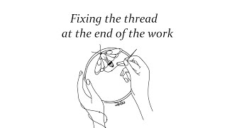 Fixing the thread at the end of the work