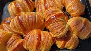 Sudah Lama Mencari Resep Ini! Pastry Tanpa Korsvet, Tanpa Melipat Adonan. Croissant Simple Renyah.