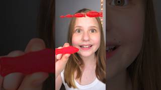 Spicy Family Tiny to Giant Swedish Fish Challenge! 🤤