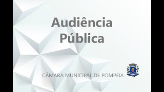 Audiência Pública -  Projeto de Lei para Elaboração da Lei de Diretrizes Orçamentárias 2023