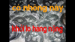 Nhông 60 chuyên dành cho xe tải hàng nặng /vinh nguyễn vlogs