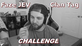 JEV Clan Tag Challenge! - Cod WW2