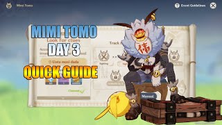 Mimi Tomo Day 3 Location & Time | Genshin Impact