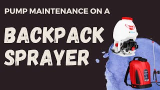 Pump Maintenance On A Backpack Sprayer | South Bay Repair Shop