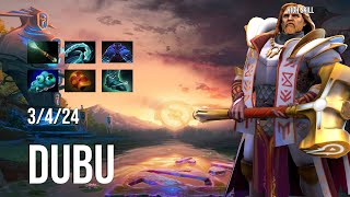 Dota 2 Pro Gameplay   Dubu   Omniknight   3 4 24   High Skill Dota 2 / Support