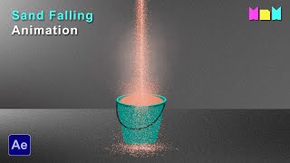 Sand Falling Animation in After Effects