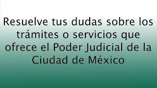 #ConoceElPJCDMX Módulos de Orientación Ciudadana