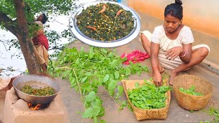 kuinar Saag recipe By Desi Village Giral Cooking Kuinar Saag