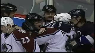 Colorado at Vancouver Bertuzzi Moore March 8, 2004 Full Game