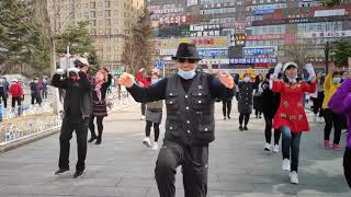 Chinese Korean Babyboomers Love Square Dance