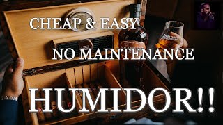 The BEST cheap alternative for your HUMIDORS - At Home or Travel