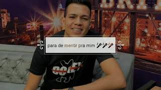 Vitor Fernandes para de mentir pra mim 🎤🎧