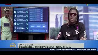 STONEBWOY promotes North &  MACCASIO latest song on GTV .